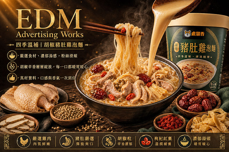 胡椒豬肚雞泡麵(20V)